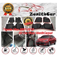 Toyota Vios 2007-2019 5D Car Floor Mat&Carpet