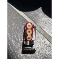 💥Ready Stock💥红血丝五眼天珠 5 Eyed Dzi LS0056