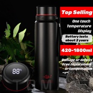 600-1800ml Large Capacity 304 Stainless Steel Vacuum Thermal Flask Thermos Water Bottle