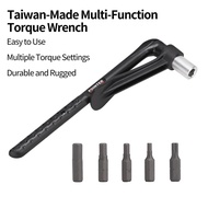 Portable Bicycle Torque Wrench Hex Key Set 2-12NM Precision Torque Tool Bike Repair Tool H6H5H4H3T25