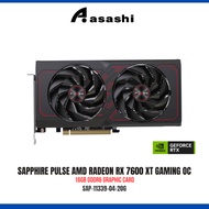SAPPHIRE PULSE AMD RADEON™ RX 7600 XT GAMING OC 16GB GDDR6 DUAL HDMI/DUAL DP SAP-11339-04-20G