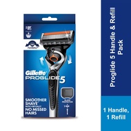 Gillette Men Fusion ProGlide Manual Mens Razor FlexBall Handle 1 Handle + 1 Blade