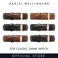 For Classic 36mm - Daniel Wellington Classic Strap 18mm Leather - Leather watch band - For men and w