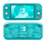 Switch Lite 集合啦!動物森友會 主機組合 豆狸粒狸夏威夷花紋 Switch 粒狸夏威夷花紋