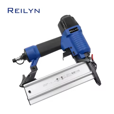 Reilyn Air Nail Gun F50 Air Stapler Gun 18Ga finish Nail Gun 25-50mm Nailing Tools Pneumatic Upholst