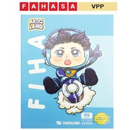 Anti-Glare Student Notebook - 4 Square Cups - 96 Pages 100gsm - Thien Long NB-117/AK - Akooland Fiha