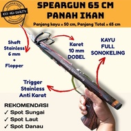 panah ikan speargun spearfishing 65cm super keren panah ikan sungai