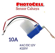 Photocell Sensor Cahaya 220V 10A