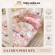 Dormitory Poly Chunky Sheet, Mattress Cover 80x190cm, 1m x 2m, 1m2 x 2m, Soft, Cool, Easy to Wash