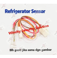 WSS Defrost Thermostat Bimetal Toshiba Refrigerator Sensor LG Freezer Spare Parts 2 wayar (Peti Sejuk Sensor)