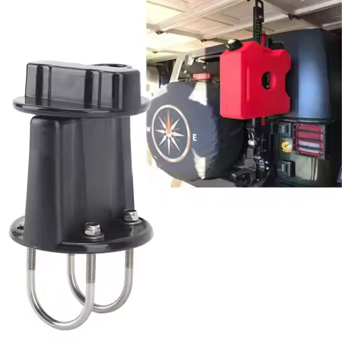 Fuel Oil Tank Bracket Lock Prevent Leakage Anti Theft Rustproof for 3L 5L Motorcycle Offroad Vehicle