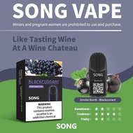 SONG VAPE CATRIDGE Blackcurrant (Compatible with relx)