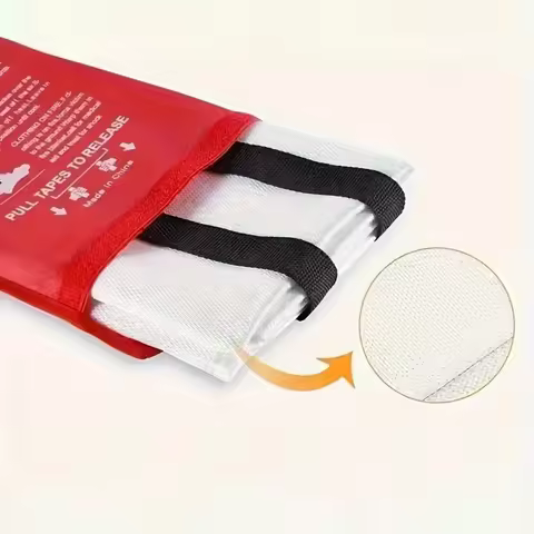 Fire Blanket Fiberglass Fire Emergency Blanket Suppression Blanket Flame Retardant Blanket Emergency