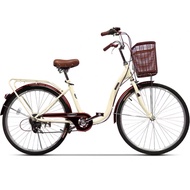 Phoenix brand assembled 24 / 26 inch lady city adult bicycle bike (Single speed / 6 speeds)