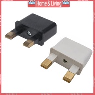 ci European US to UK Travel Plug Adapter Universal Outlet Adapters 1-Pack EU US to UK Adapter 2 Pin 