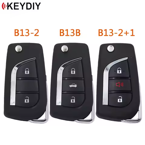 5pcs/lot KEYDIY B13-2 B13 B13-2+1 Universal Remote Key KD B-Series for Toyota Style for KD900 KD MIN