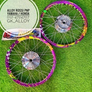 🔥🔥RIM ALLOY BOUSHI ROSSI PURPLE SIAP PASANG PNP MOTOR EX5 DREAM / Wave100 🔥🔥