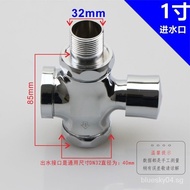 DeLay Hand-Pressing Type Copper Body Flush Valve Self-Closing Urinal Toilet Stool Flush Valve Toilet