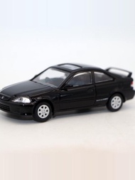 Para64 Alloy Car 1 64 1999 Civic Si EM1 Civic Sports Car Model Used Car Toy Ornaments