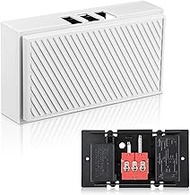 Saillong Wired Doorbell Chime, 16V 10VA Front and Rear Door Chime for Home Wall Inside, Compatible w