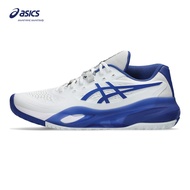 ASICS Men GEL-RESOLUTION X Tennis Shoes in White/Dark Cobalt