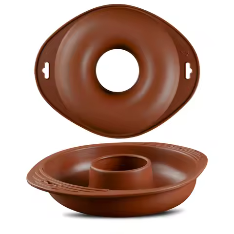 Donuts Shape Silicone Cake Mold Large Size Ring Bagel Baking Pan