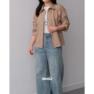 Shustudio - Harper Jacket | Women's Tops | Casual Formal Outer Jacket Jacket Woman Cotton Chinos