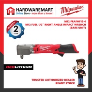 Milwaukee M12 FRAIWF12 Fuel 1/2" Right Angle Impact Wrench 300NM / Brushless Motor