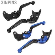 台灣現貨Xinpins 1 對折疊離合器桿可調式摩托車煞車把手替換件適用於鈴木