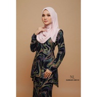 Rm45 Clearance Stock Kurung Quince Hijau XL