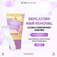 SYB COSMETIC Depilatory Hair Removal Mini Size 25gr [Hair Cleansing Cream Only 7 Minutes]