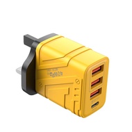 40W USB Charger PD Type C Charger UK plug High Speed Charger Wall Adapter