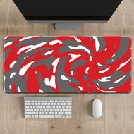 Piggy Trendy Play Mouse Pad Gaming Abstract Corrugated Large Thermal Transfer Desk Fluid Art Design 