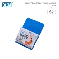 CBE 22216 Magnet Pocket A6- 110mm X 88mm ( Random Colours )