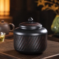 Hand-Carved Purple Pottery Tea Pot Sealed Pot Small Size Universal Household Storage Tea Pot Portabl