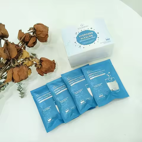 SOUDRON 4pcs pH 9.5 alkaline hydrogen water filter pouch antioxidant ceramic ball alkaline water fil