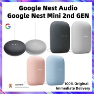 [Instock] Google Nest Audio Smart Speaker/Nest Mini 2nd Gen Smart Speaker/ Nest Hub 2nd Gen with Google Assistance