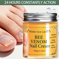 Water Ice Levin Bee Venom Nail Cream 100g/3.52oz, Fingernail & Toenail Repair Moisturizer to Boost S