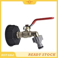 [CloudsMiles] IBC Tub Adapter 1/2 Inch Tap Outlet Fitting Valve Faucet Garden Hose Fittings