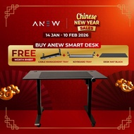 (5 Years Warranty) ANEW Smart Desk Home Office Table Standing Elevate Adjustable Gaming Meja 智能电脑桌