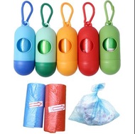 「補充裝」 Refillable  refill 嬰兒便攜垃圾袋分配器垃圾袋拋棄袋膠囊寶寶外出尿布尿褲撿便袋 狗屎袋 狗糞袋 便攜垃圾袋 寵物外出必備 補充膠袋芯