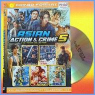 Asian Mandarin Film Cassette Latest Mixed Action Collection Vol. 5th Indonesian Text Edition 5in1