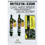 Apido Monoshock Gas Tank UNIVERSAL MIT 031N (335mm) (NMax NMax155 PCX150 PCX VTS200 VTS Elegan JetX)