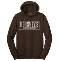 Tee Luv Hershey's Milk Chocolate Hoodie - Hersheys Brown Hooded Sweatshirt