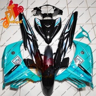 Yamaha Lc 135 Cover Set Black Matt Petronas Green Exciter Kings 2021 Winter White 87 V2 V3 V4 V5 V6