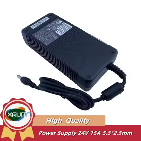 DELTA 360W Power Supply 24V 15A 5.5*2.5mm AC Adapter Charger EADP-360AB B EADP-360BA A