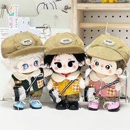 20cm Autumn Messenger Cotton Doll Clothes 20cm Baby Clothes Doll Clothes Hat 20cm Cotton Doll Doll C