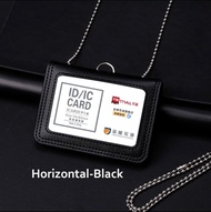 [KEDAI LOKAL 🇲🇾] FBI Card Holder/ Id Holder Magnet/ ID Holder Magnet with steel ball chain lanyard P