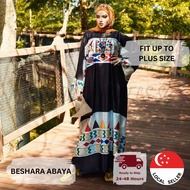 [SG SELLER] ★Mishkah Apparels★ BESHARA Abaya - Queen Silk Modest Apparels Jubah kaftan fit up to PLUS SIZE