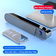 Thanh Âm Thanh Để Bàn Có Mic USB Aux Loa Máy Tính Có Dây Loa Siêu Trầm Cho Macbook Laptop Notebook P